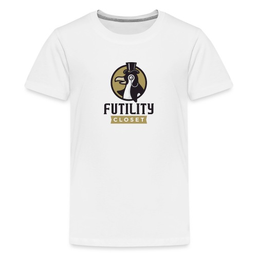 Futility Closet Logo - Color - Kids' Premium T-Shirt