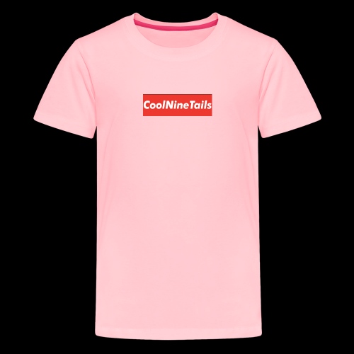 CoolNineTails supreme logo - Kids' Premium T-Shirt
