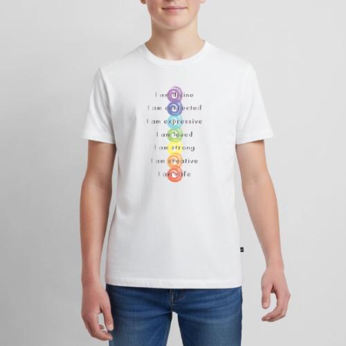 Just For Today Chakras - Kids' Premium T-Shirt