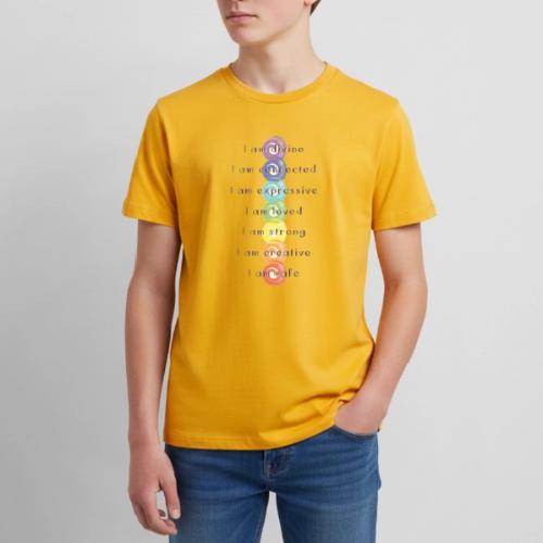 Just For Today Chakras - Kids' Premium T-Shirt