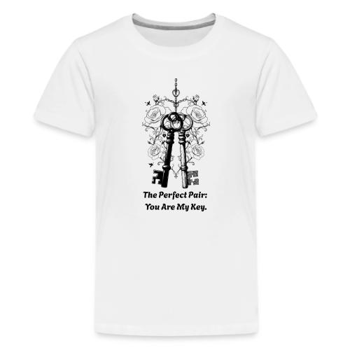 Valentine love keys - Kids' Premium T-Shirt