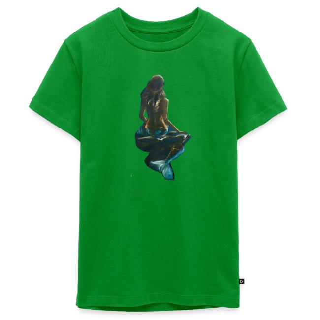 Midnight Mermaid on a rock