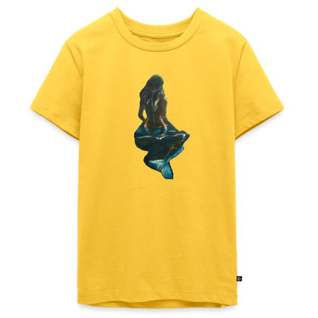 Midnight Mermaid on a rock