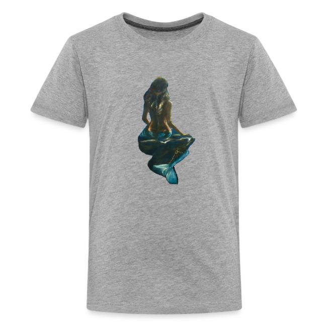 Midnight Mermaid on a rock