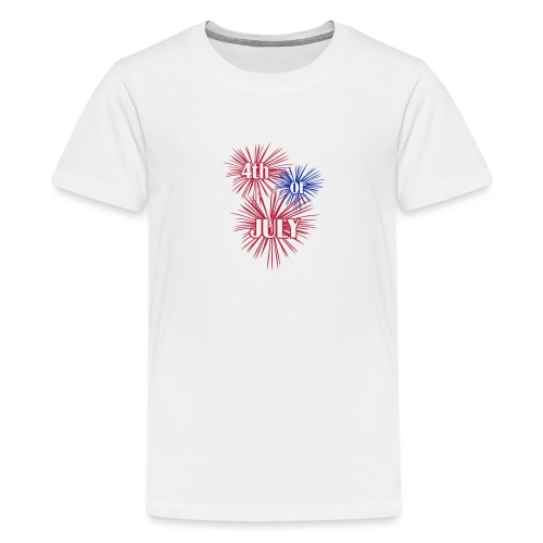July 4th Fireworks Tee - Kids' Premium T-Shirt