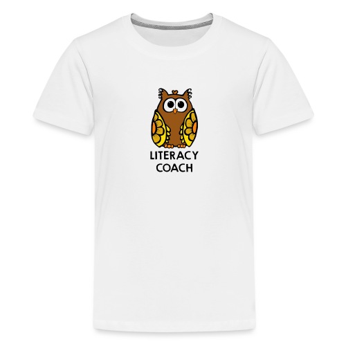 literacy coach png - Kids' Premium T-Shirt