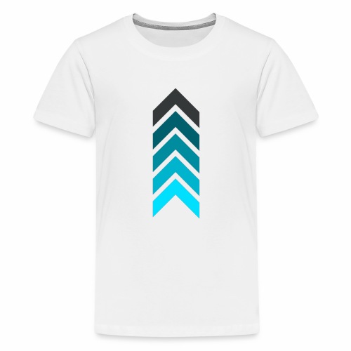 Blue arrows - Kids' Premium T-Shirt