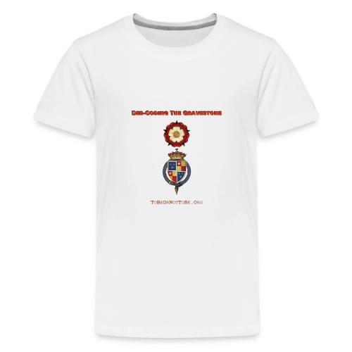 De Vere's Rose - Front & Back print - light fabric - Kids' Premium T-Shirt