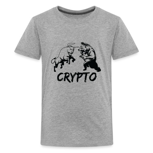 CryptoBattle Black - Kids' Premium T-Shirt
