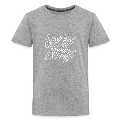 Loyalty Boards White Font - Kids' Premium T-Shirt