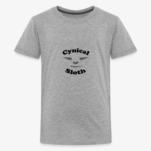 Cynical Sloth limited-edition company logo - Kids' Premium T-Shirt