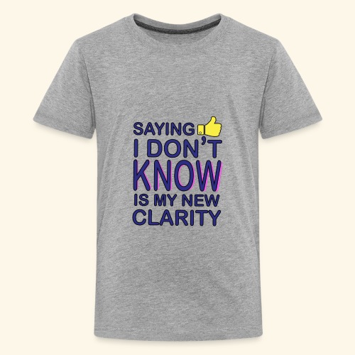 new clarity - Kids' Premium T-Shirt