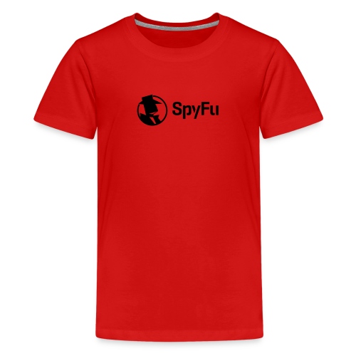 SpyFu Logo black - Kids' Premium T-Shirt