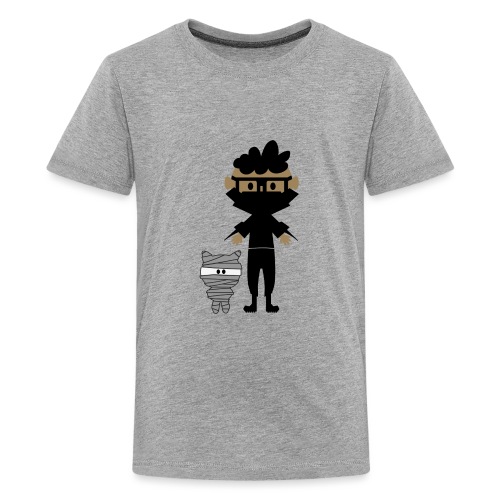 Silly Ninja Boy and His Mummy - Kids' Premium T-Shirt