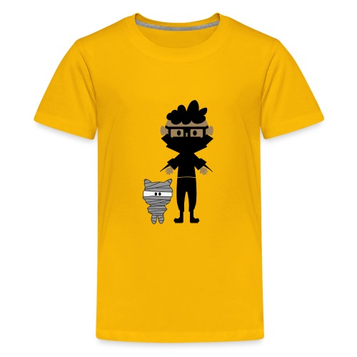 Silly Ninja Boy and His Mummy - Kids' Premium T-Shirt
