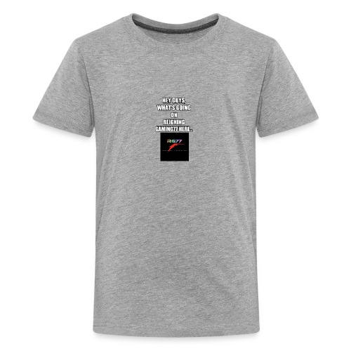 Hey Guys, (SLOGAN MERCH!) - Kids' Premium T-Shirt
