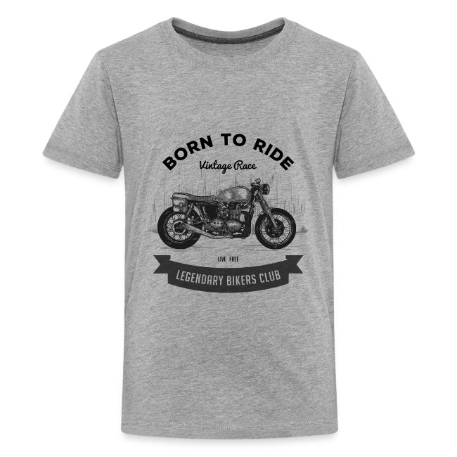 Born to ride Vintage Race T-shirt