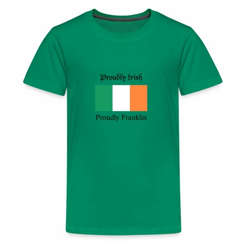 Proudly Irish, Proudly Franklin - Kids' Premium T-Shirt