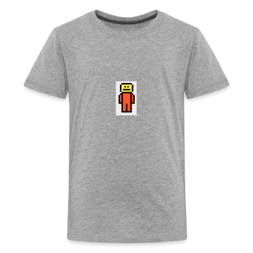 Pixel man[prison outfit] - Kids' Premium T-Shirt