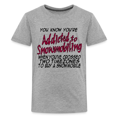 Addicted Time Zones - Kids' Premium T-Shirt