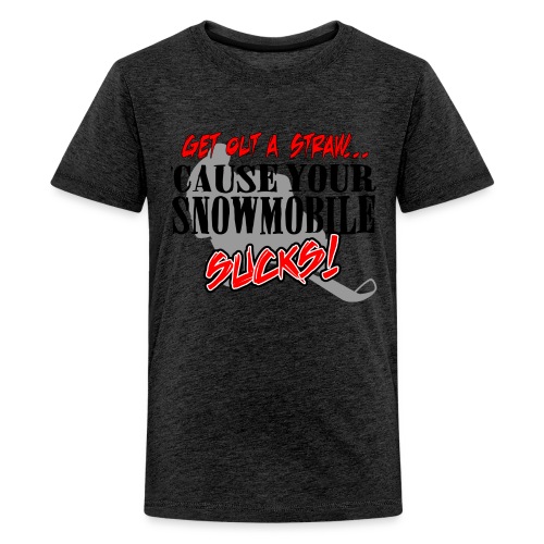 Snowmobile Sucks - Kids' Premium T-Shirt