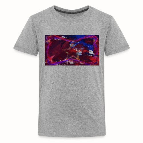 Grunge Paint Star Design 1 - Kids' Premium T-Shirt