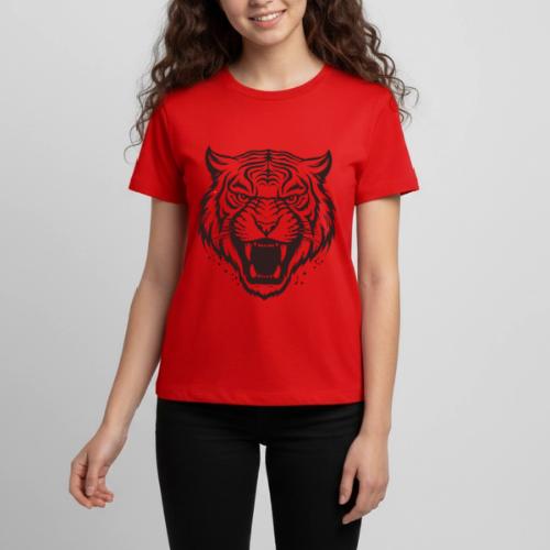 Wild Tiger Fashion, the fury of the feline tiger. - Kids' Premium T-Shirt