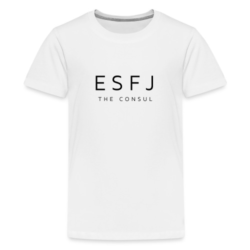 Myers Briggs: ESFJ The Consul - Kids' Premium T-Shirt
