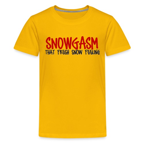 Snowgasm - Kids' Premium T-Shirt