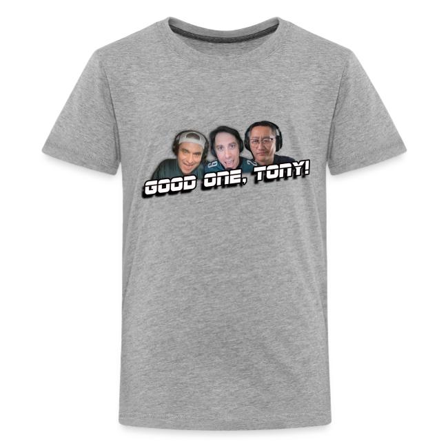 GOOD ONE, TONY! (with Fusco Show back)