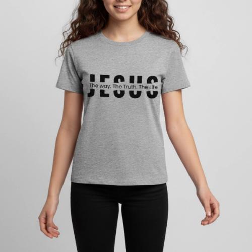 Jesus the Truth and the Life Bible Verse Merch - Kids' Premium T-Shirt