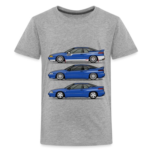 Subie Alcyone SVX Laguna Blue Pearl Trio - Kids' Premium T-Shirt