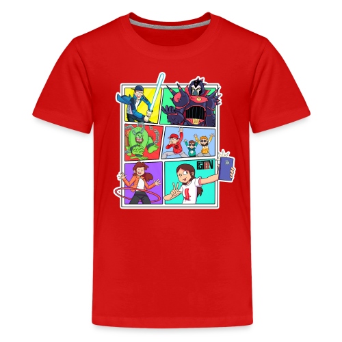FGTeeV Out of Time (Book T-Shirt) - Kids' Premium T-Shirt