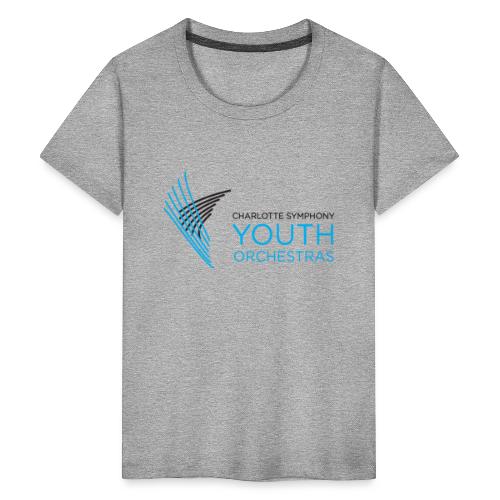 Charlotte Symphony Youth Orchestras Logo (BH) - Kids' Premium T-Shirt