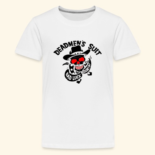 Deadmen's Suit Bad Luck#Skull - Kids' Premium T-Shirt