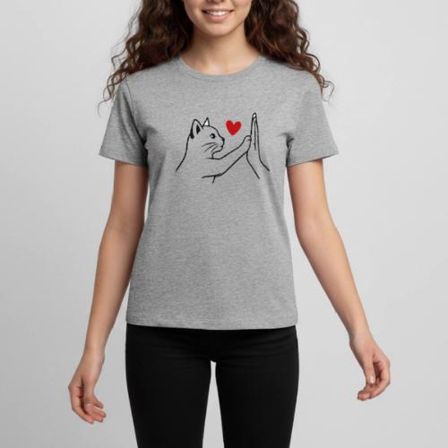 Cat Lover High-Five T-Shirt - Kids' Premium T-Shirt