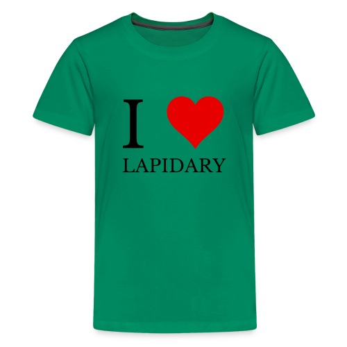 I love lapidary - Kids' Premium T-Shirt