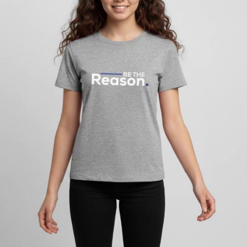 Be the Reason Logo (White) - Kids' Premium T-Shirt