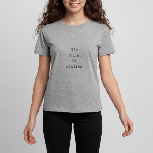 I d RatherBe Reading - Kids' Premium T-Shirt