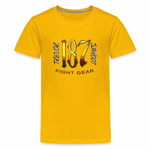 Coloured Trevor Loomes 187 Fight Gear Logo - Kids' Premium T-Shirt