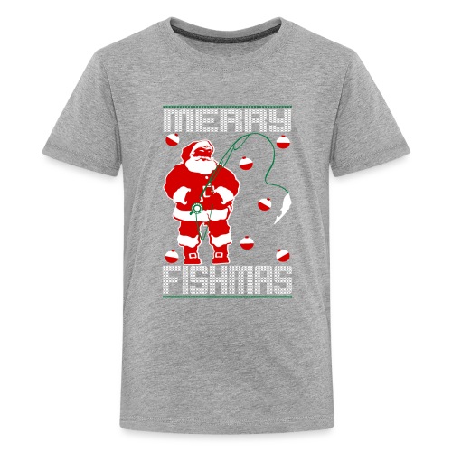 Santa Merry Fishmas - Kids' Premium T-Shirt