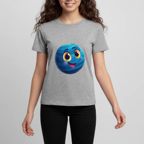 Smiling Blue Planet - Kids' Premium T-Shirt
