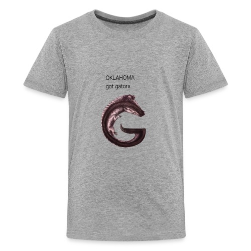 Oklahoma gator - Kids' Premium T-Shirt