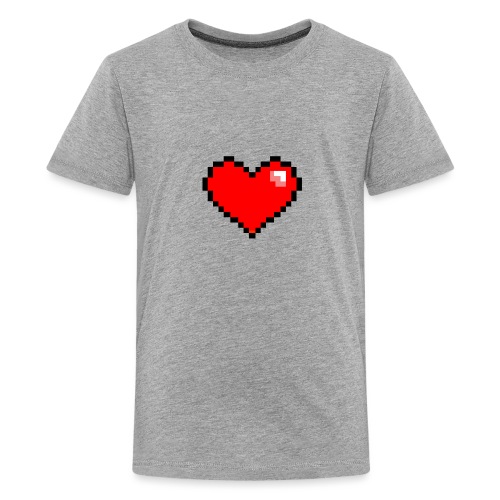 Pixel Heart - Kids' Premium T-Shirt