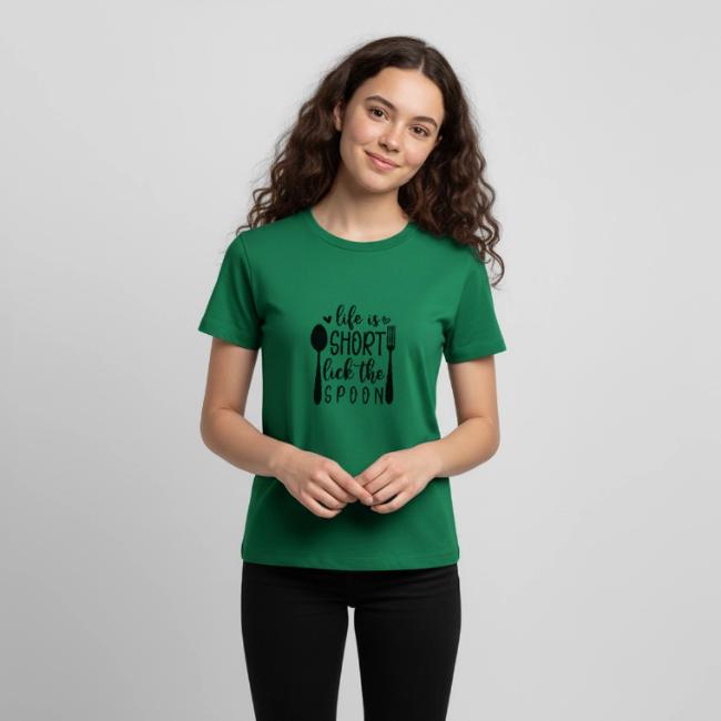 Life is Short Lick the Spoon