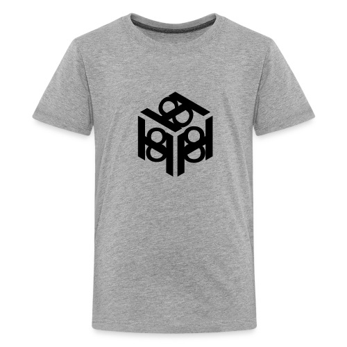 H 8 box logo design - Kids' Premium T-Shirt