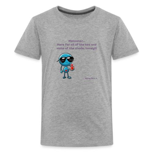 Smoon City 11_Here for the tea - Kids' Premium T-Shirt