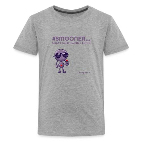 Smoon City_Cozy with who I am - Kids' Premium T-Shirt