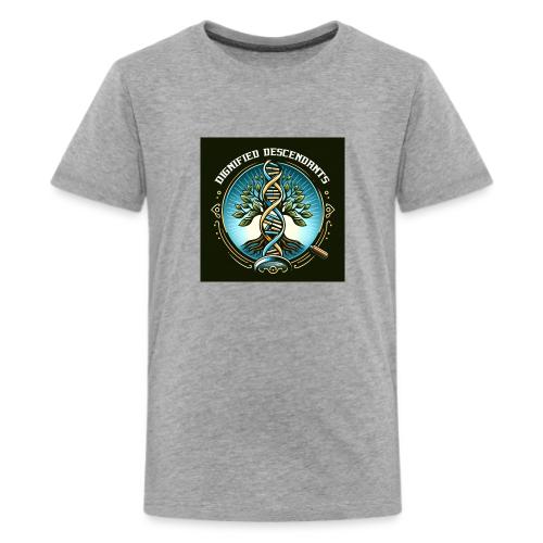 Dignified Descendants Logo copy - Kids' Premium T-Shirt
