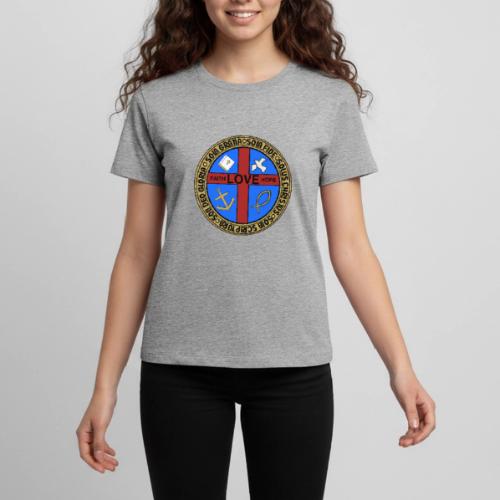 Five Solas Faith Hope Love Shirt–Christian Symbols - Kids' Premium T-Shirt